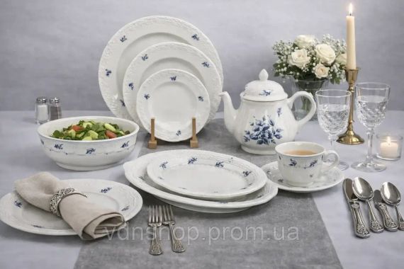 Столовий сервіз на 6 осіб 34 предмети DY07
