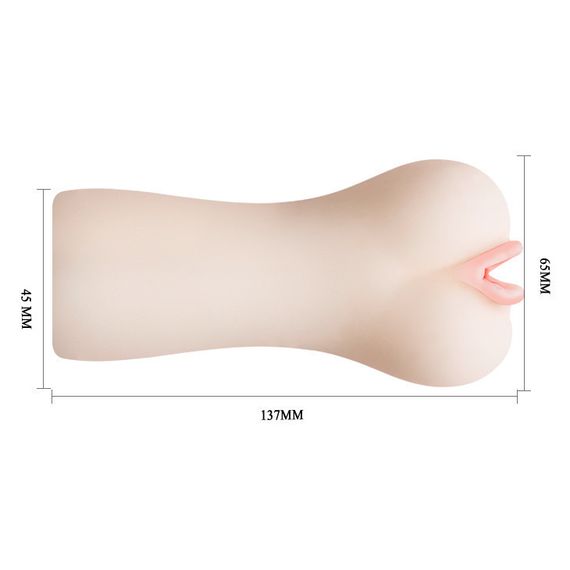 Мастурбатор вагіна BAILE Passion Lady Candy, реалістичний, 13,7 см Sex Aura | Зображення 6
