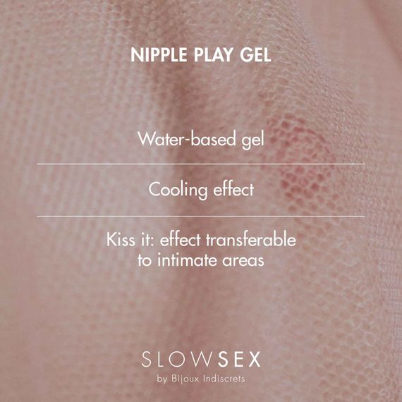 Стимулювальний бальзам для сосків Bijoux Indiscrets Slow Sex Nipple play gel | Зображення 2