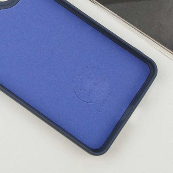 Чохол Silicone Cover Lakshmi Full Camera (AAA) для Xiaomi Poco X7 Pro Темно-синій / Midnight blue | Зображення 2