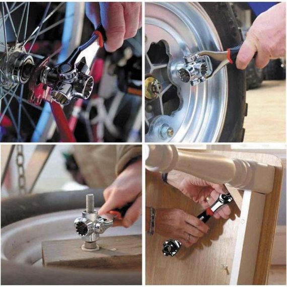 Универсальный ключ 48 в 1 Universal Tiger Wrench PRO original Сверхпрочный, набор NW-715 универсальных ключей