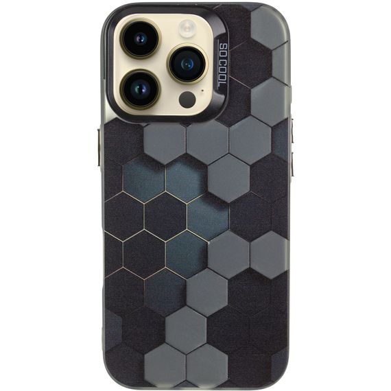 Чохол TPU+PC So Cool для Apple iPhone 16 Pro Max (6.9") Honeycomb | Зображення 1