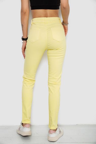 Джинси жіночі Slim Fit, колір жовтий, 182R1489S19 | Зображення 3