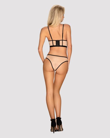 Комплект Obsessive Nudelia top & panties L/XL | Зображення 3