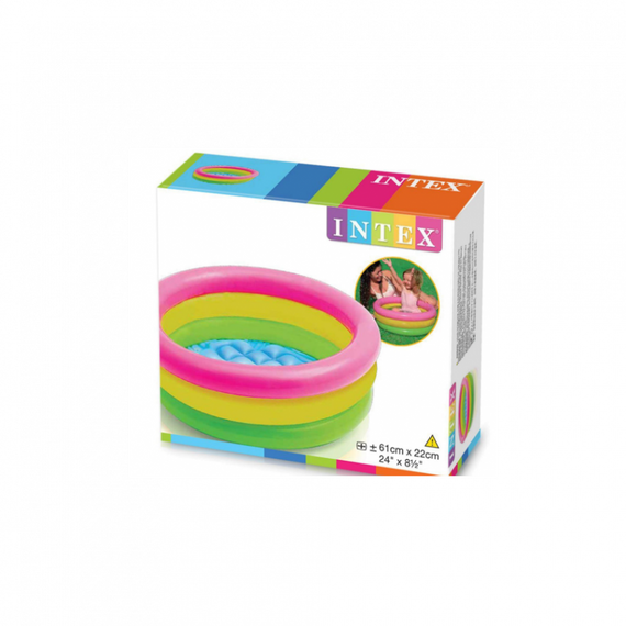 Детский надувной бассейн Рассвет 57107 с ремкомплектом в наборе | Зображення 1