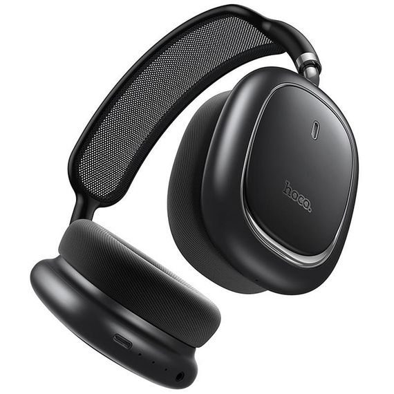 Накладні бездротові навушники Hoco W68 Calma ANC (App) Metal gray | Зображення 1