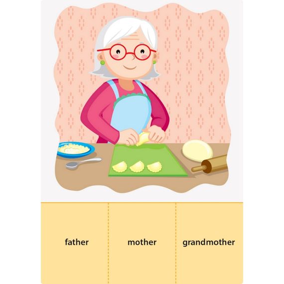 Игра-блокнот "Сгибаю-разгибаю Me and my family" 15701 английский язык | Зображення 2