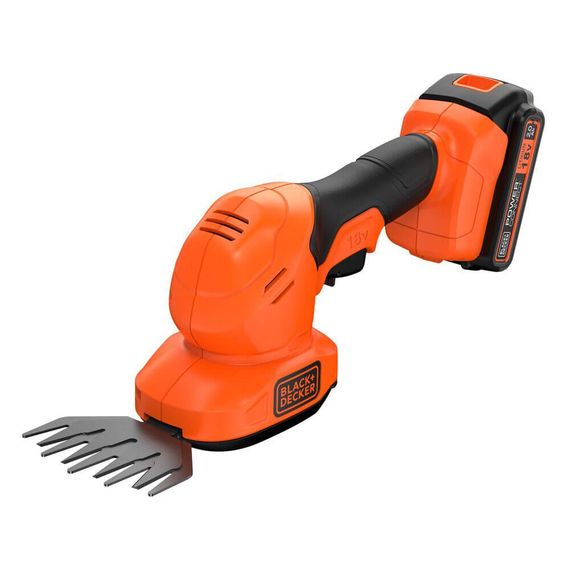 Кущоріз-ножиці акумуляторні BLACK+DECKER BCSS18D1 | Зображення 1