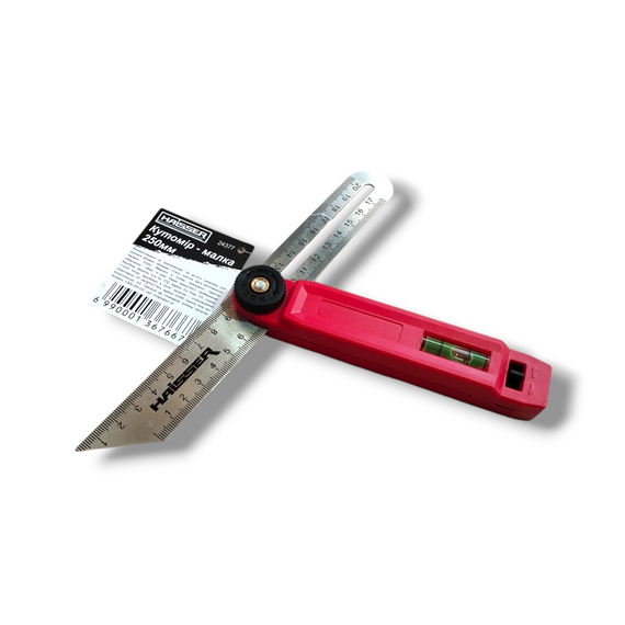 Кутомір-малка HAISSER | З рівнем | 250 мм