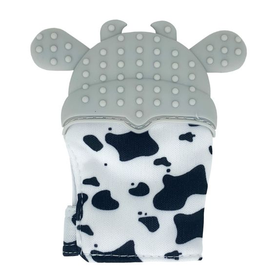 Прорізувач-рукавичка "Корівка" MGZ-0405(Grey) на липучці | Зображення 1