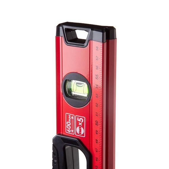 Рівень будівельний 600 мм, 5 вічок INTERTOOL MT-1006 | Зображення 2