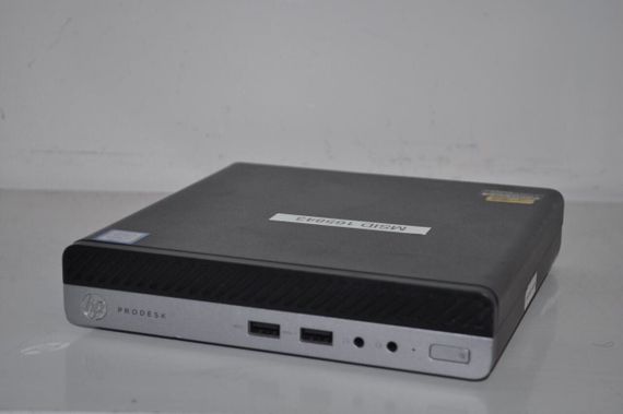 Неттоп HP ProDesk 400 G3 Desktop Mini USFF / Intel Core i5-7500T (4 ядра по 2,7 - 3,3 ГГц) / 16 ГБ DDR4 / 240 ГБ SSD / Intel UHD Graphics 630 / Блок живлення б/в + Подарунок Флеш-пам'ять USB 32 GB | Зображення 3