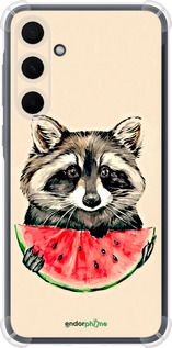 Чохол на Samsung Galaxy A35 Єнотик з кавуном "4605sp-3499-2448"