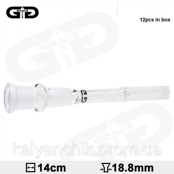 Дифузорадаптер Grace Glass L:14cm  18.8 mm