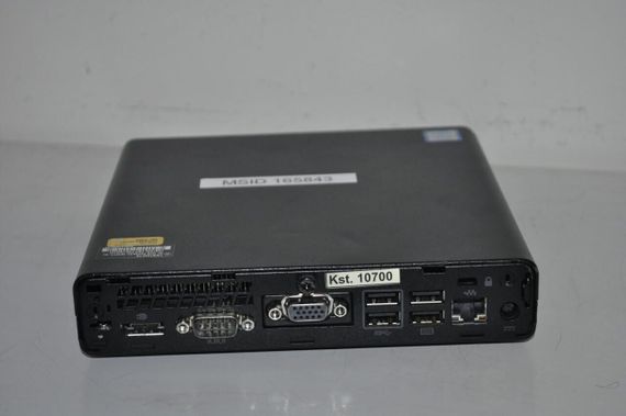 Неттоп HP ProDesk 400 G3 Desktop Mini USFF / Intel Core i5-7500T (4 ядра по 2,7 - 3,3 ГГц) / 16 ГБ DDR4 / 240 ГБ SSD / Intel UHD Graphics 630 / Блок живлення б/в + Подарунок Флеш-пам'ять USB 32 GB | Зображення 4