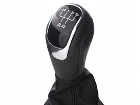 Skoda Yeti (09-12) ручка КПП перемикання передач 5 ступка + чохол + рамка, Шкода Єті