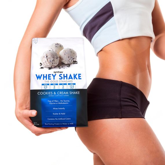Протеин Syntrax Whey Shake 908 g (Cookies &amp; Cream) | Зображення 2