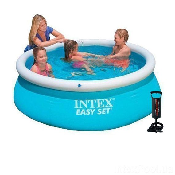 Надувний басейн Intex  Easy Set  з насосом  183 х 51 см,  Intex 28101-1