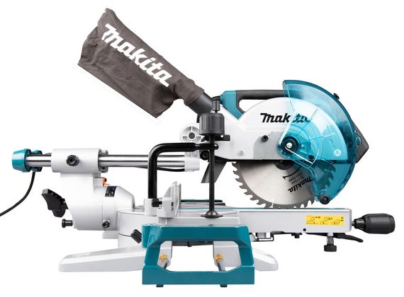 Пила торцовочная с протяжкой cетевая Makita LS0816F (216 мм, 65 мм, 1200 Вт, LED, 13.9 кг) | Зображення 1