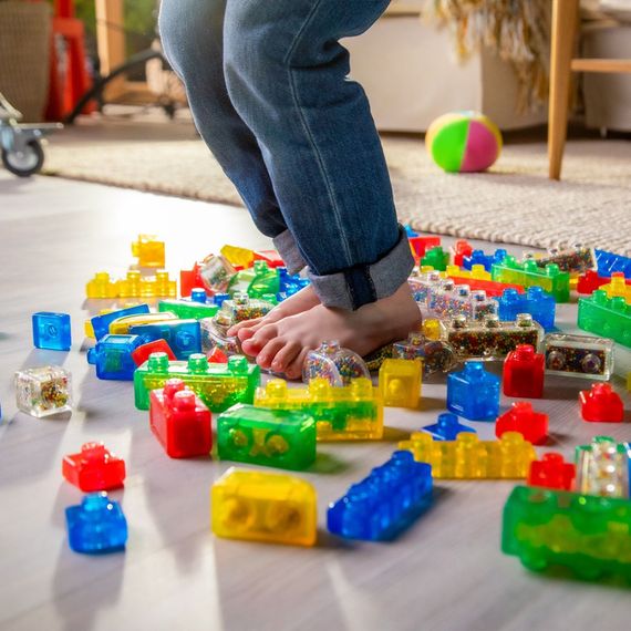 Дитячий сенсорний конструктор "Набір креативу" Jelly Blox 931692, 20 деталей | Зображення 6