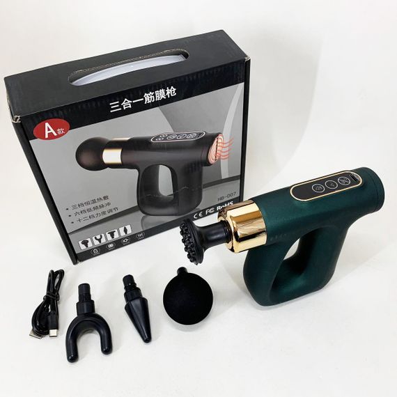 Качественный ручной массажер, Мышечный массажер для плеча, Роликовая подушка для массажа тела AO-41 | Зображення 8