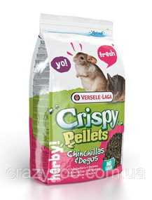 Корм для шиншил Versele-Laga Crispy Pellets Chinchilla гранульована зернова суміш 1 кг 615065