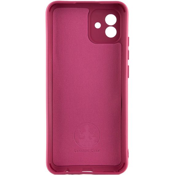 Чехол Silicone Cover Lakshmi Full Camera (A) для Samsung Galaxy A04 Full camera, Бордовый / Marsala | Зображення 1