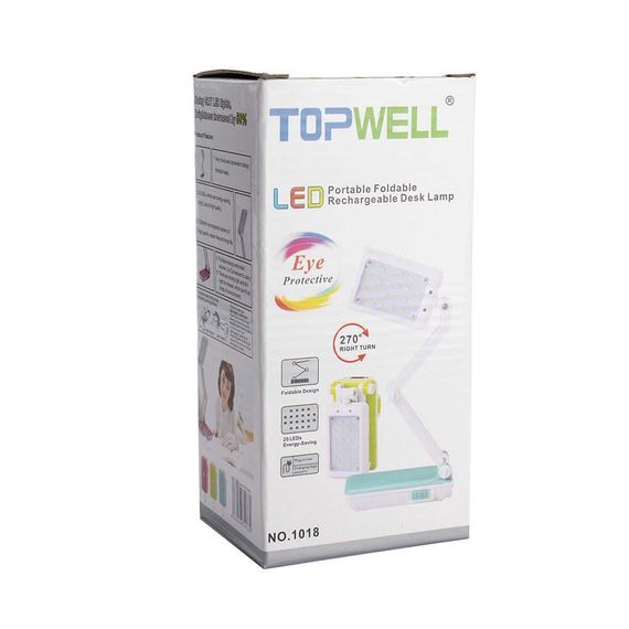 Лампа светодиодная аккумуляторная настольная трансформер складная Topwell 1019 | Зображення 2
