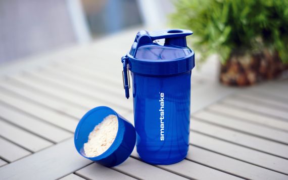 Шейкер спортивний SmartShake Original2GO One 800ml Navy Blue (Original) | Зображення 5