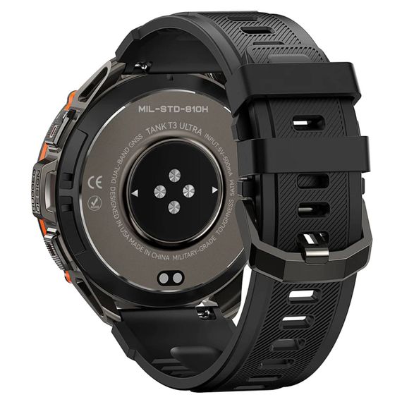 Смарт-годинник тактичний Kospet Tank T3 ULTRA Metal Black (KTT0003UMB) | Зображення 2