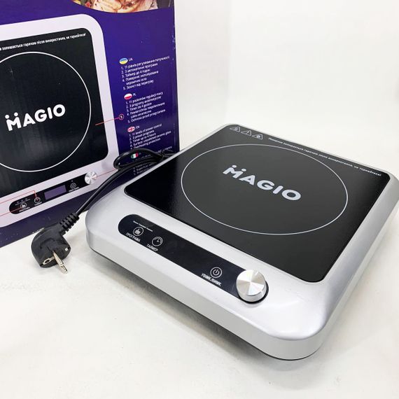 Плита для любителів готувати Magio MG-145 2000 Вт, Плита електро для домашнього приготування OU-26 | Зображення 3