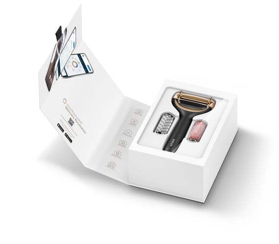 Ролер для голкової мезотерапії обличчя та тіла GESKE MicroNeedle Face&Body Roller 9в1 gray | Зображення 8