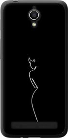 Чехол на Asus ZenFone Go ZC451TG Силуэт1 "4590u-276-17620"