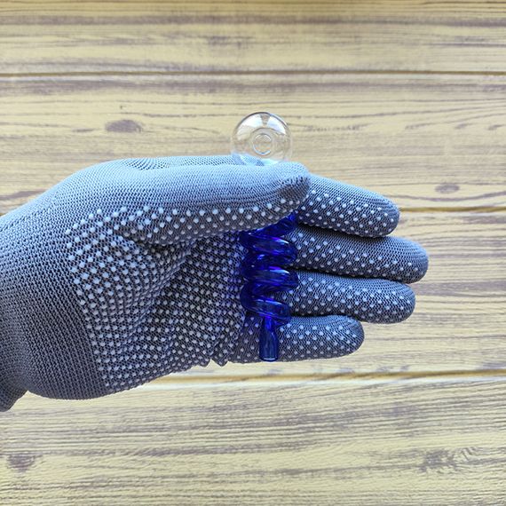 Стеклянная трубка Helix Compact Oil Blue | Зображення 2