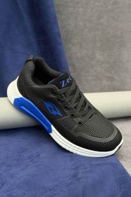 Кросівки жіночі, колір чорно-синій, 243RB2556
