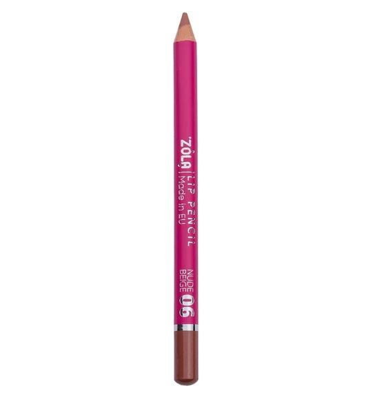 Олівець для губ ZOLA Lip Pencil - 06 Nude Beige