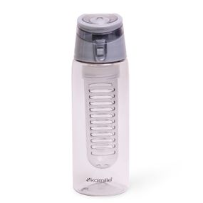 Спортивна пляшка для води сірий 660ml із пластику
