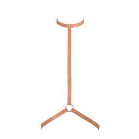 Портупея Bijoux Indiscrets MAZE - I Harness Brown, екошкіра, дуже стильна sexstyle