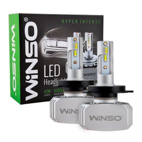792400 LED H4 12/24V потужність 40Вт, світловий потік 5000Лм., температура 6000K, CSP Chip
