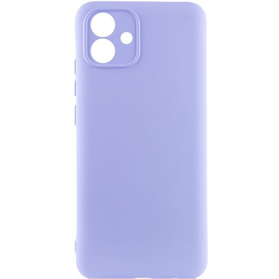 Чохол Silicone Cover Ummi Lakshmi Full Camera (AA) для Samsung Galaxy A04e Бузковий / Dasheen