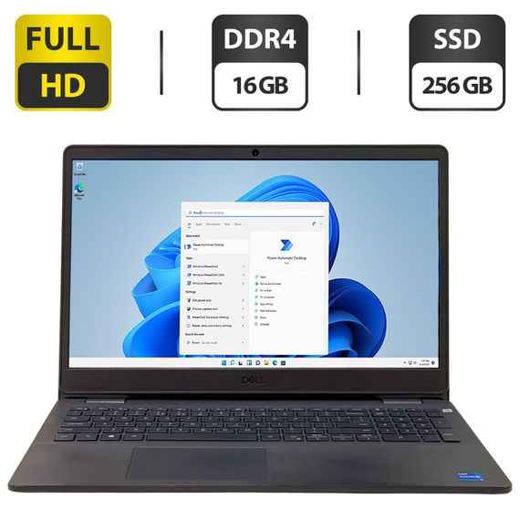 Ноутбук Б-класс Dell Vostro 3500 / 15.6" (1920x1080) IPS / Intel Core i5-1135G7 (4 (8) ядра по 2.4 - 4.2 GHz) / 16 GB DDR4 / 256 GB SSD / Intel Iris Xe Graphics / WebCam / Windows 11 Pro б/у