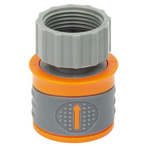 Конектор 1/2" швидкознімний на кран 3/4" аквастоп (ABS+TPR) (5015584)