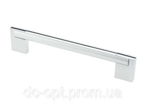 Ручка D-450/160 G2/G6 Хром / Хром Матовий (Алюміній) ДС ОптимаЛайн