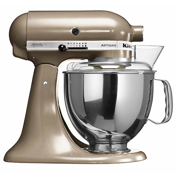 Планетарный миксер KitchenAid ARTISAN 5KSM155PSECZ, золотой нектар (стеклянная чаша) | Зображення 1