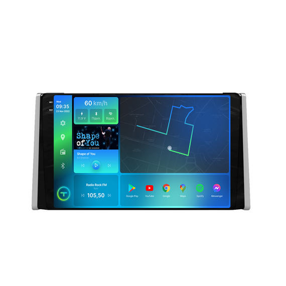 Штатна магнітола Torssen 2K Toyota Rav4 2019+ F10464 4G Carplay DSP | Зображення 1