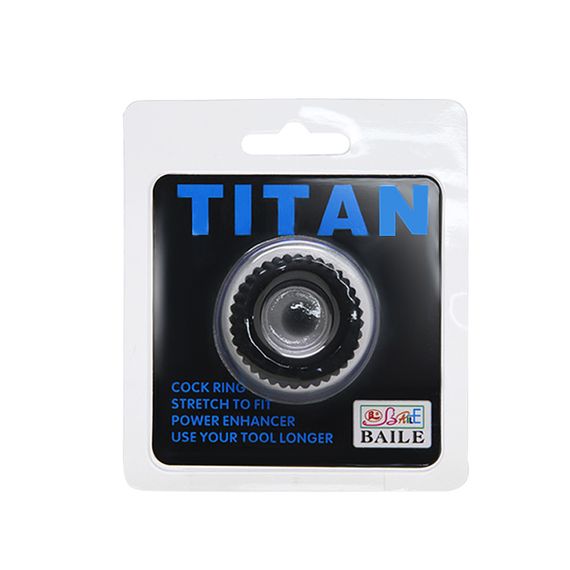 Ерекційне кільце - Titan Cock Ring Blue | Зображення 1