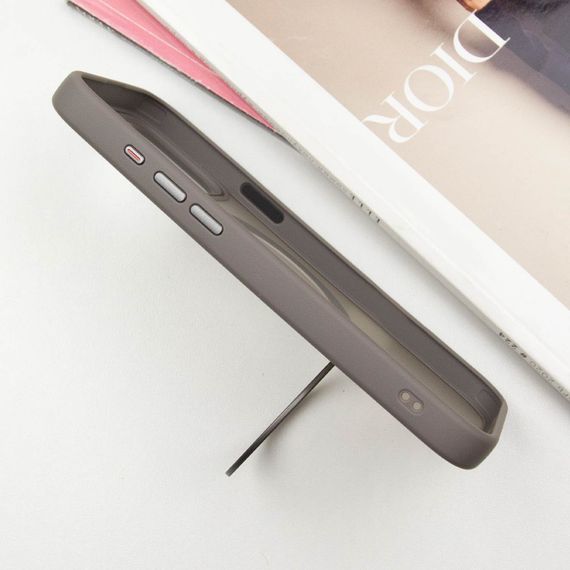 TPU+PC чохол Metal Buttons with MagSafe Colorful HQ Ring для Apple iPhone 15 Pro (6.1") | Зображення 3