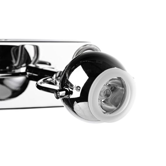Светильник потолочный спот поворотный LED светодиодный накладной HTL-139/2*3W CHR | Зображення 3
