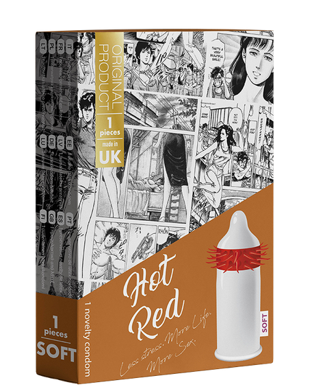 Презервативы EGZO Hot Red (упаковка 1 шт) sexstyle