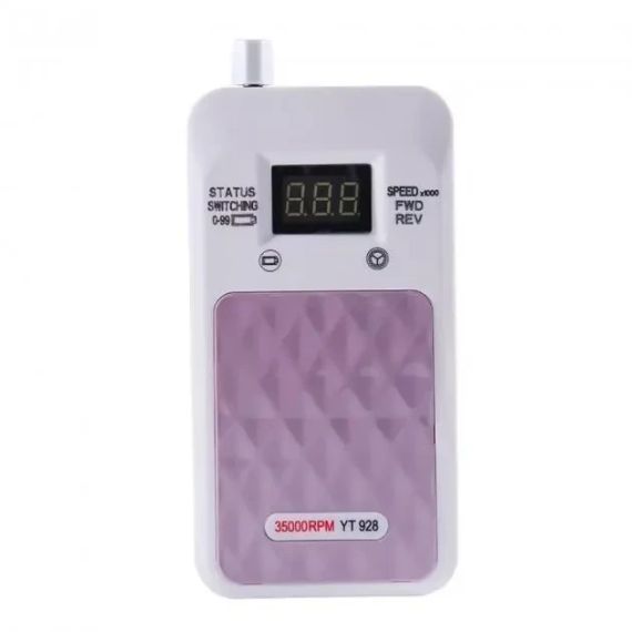 Портативный Фрезер для ногтей Nail Drill YT-928 аккумуляторный с индикатором заряда на 35 000 оборотов | Зображення 1